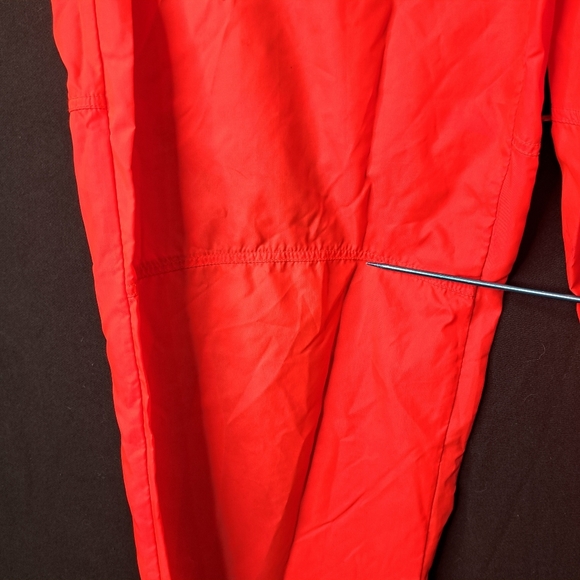 80s Nike Track Pants Adult Large Swoosh Logo Embroidered Jogging Gray Label Tag - Picture 8 of 12